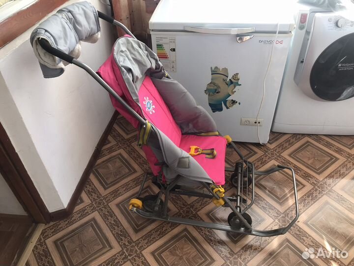 Санки коляска nika