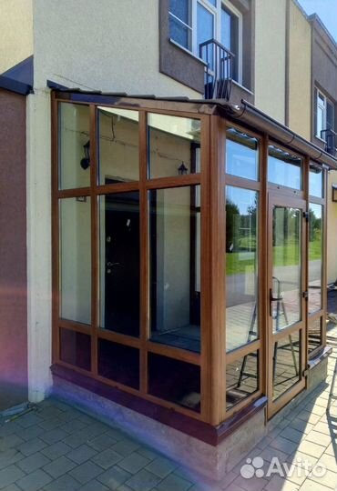 Пластиковые окна и двери от производителя(арт. v 8