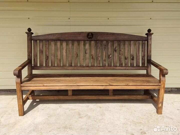 Скамья садовая парадная