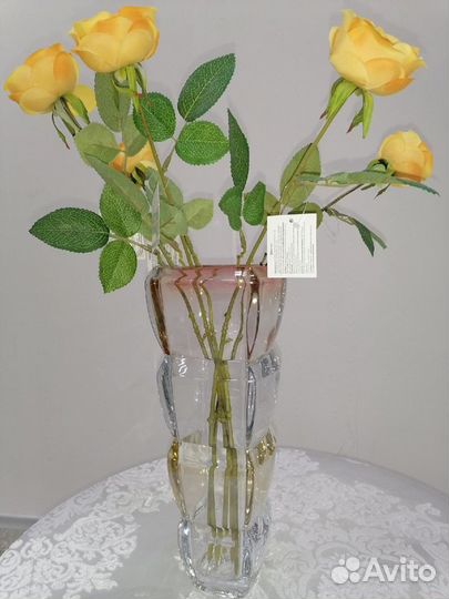 Вазы для цветов Crystalite Bohemia segment Чехия