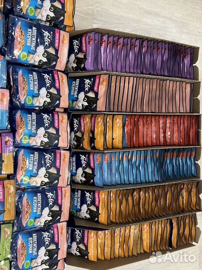 Жидкий корм для кошек felix