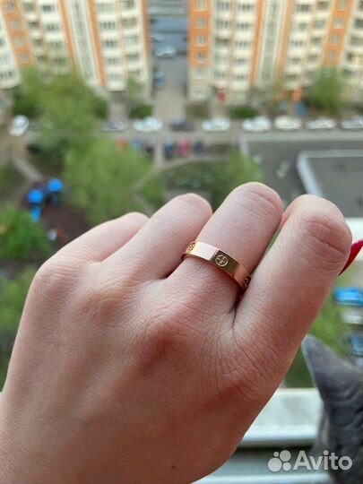 Кольцо Картье без камней