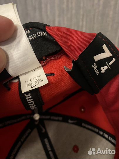 Бейсболка Nike Manchester united