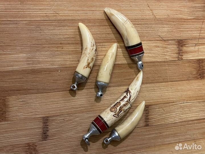 Брелки. Подвески. Уэлен. Винтаж