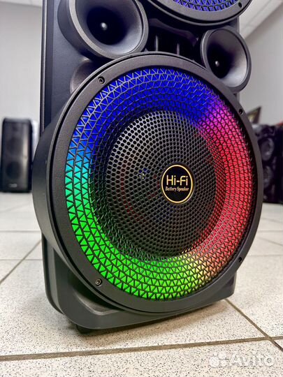 Портативная колонка большая 2000W