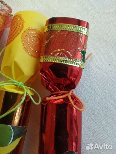 Елочные игрушки конфеты (и СССР)