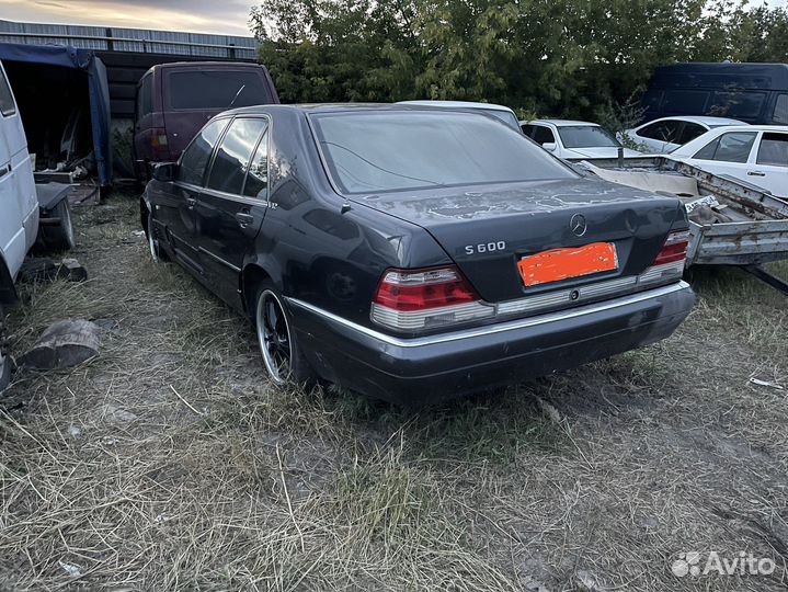 Запчасти mercedes w140 s600