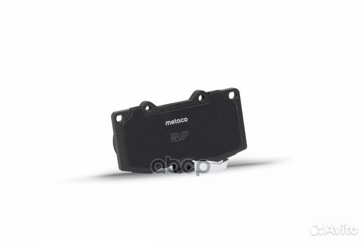 Колодки передние d1119, metaco 3000255 metaco а