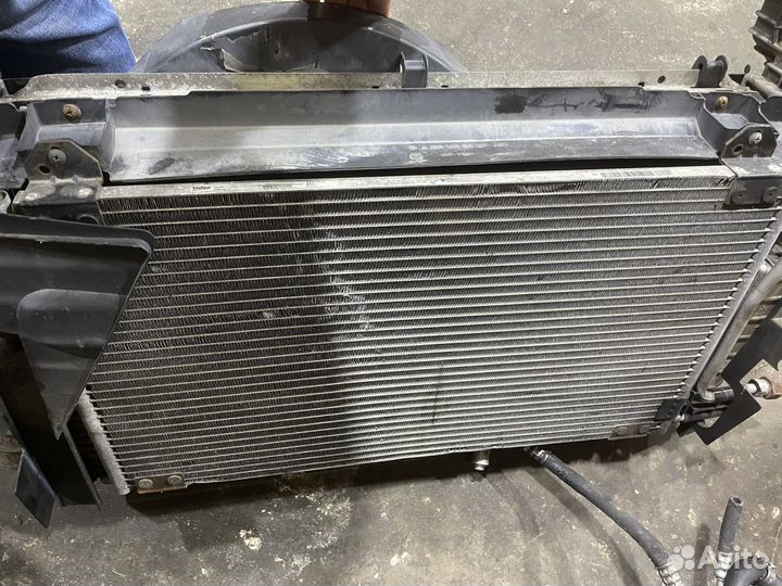 Кассета радиаторов Мерседес w164