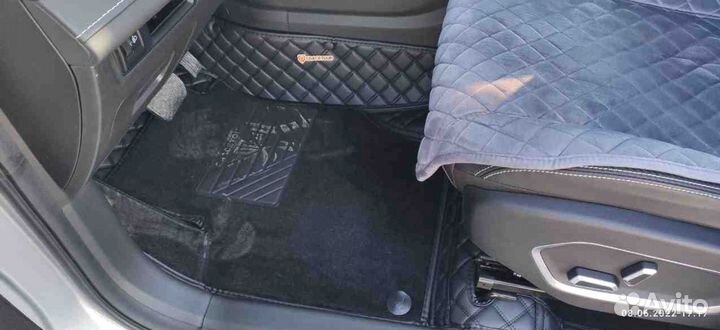 3Д коврики из экокожи Geely Atlas PRO 2022