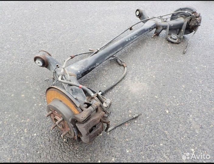 Балка задняя Hyundai Solaris 1 Kia Rio 3