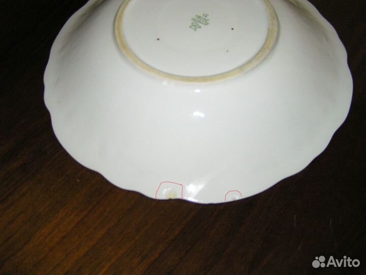 Блюдо Дулёво СССР