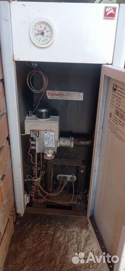 Газовый котел напольный бу
