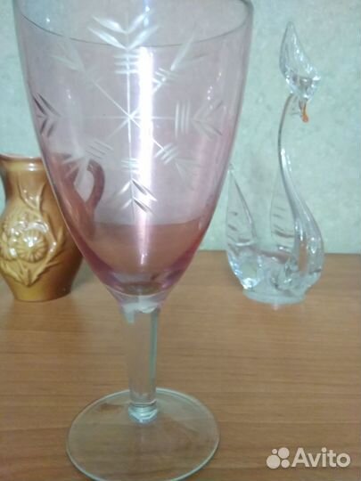 Фужеры снежинки