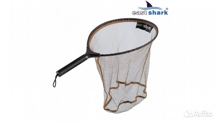 Складной подсак EastShark с чехлом голова 35 см