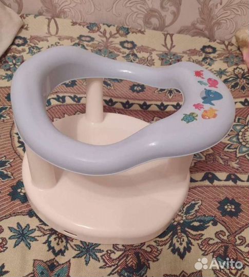 Водный коврик+стульчик и горка для купания