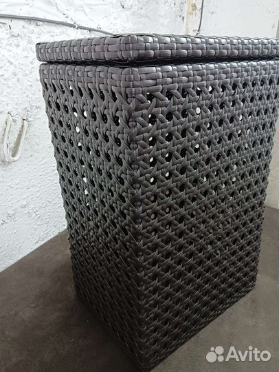 Корзина для белья. Мебель из ротанга