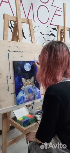 Мастер-класс по живописи