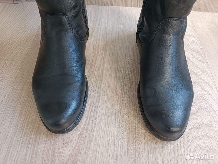Сапоги женские натуральная кожа