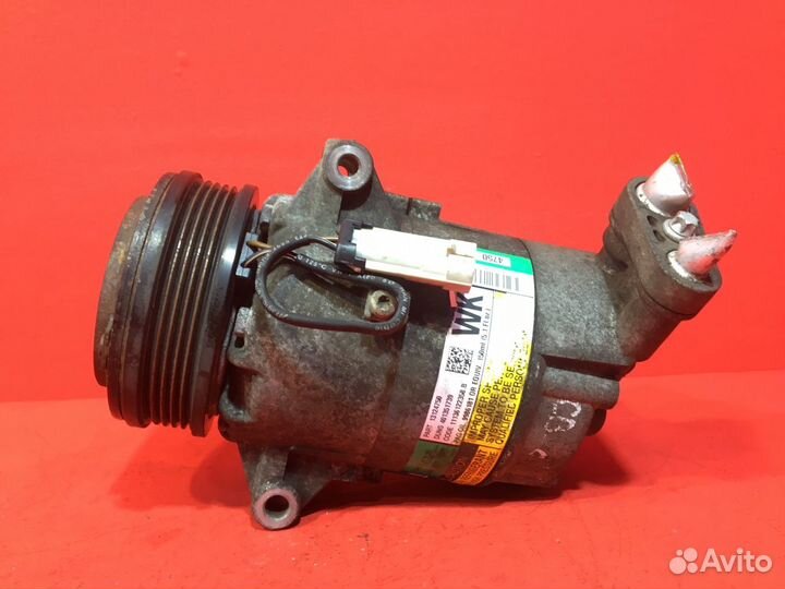 Компрессор кондиционера Opel Zafira B Z16XEP (Б/У)