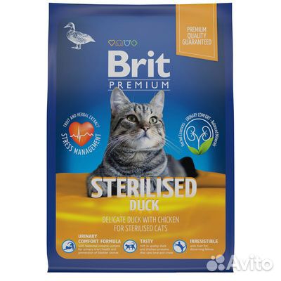 Brit Сухой корм премиум класса с уткой и курицей д