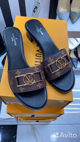 Шлепанцы louis vuitton