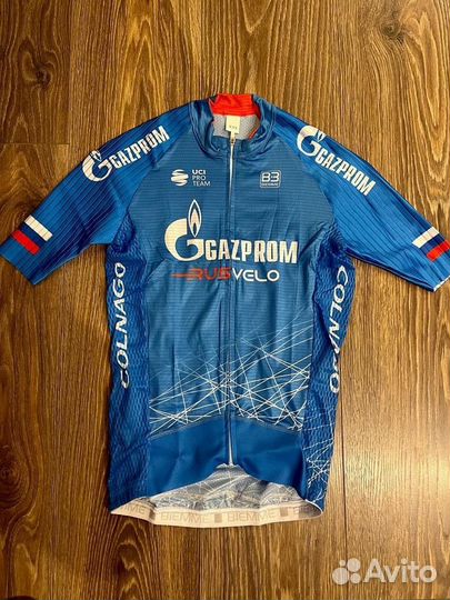 Веломайка rusvelo gazprom и 2 фляги gazprom