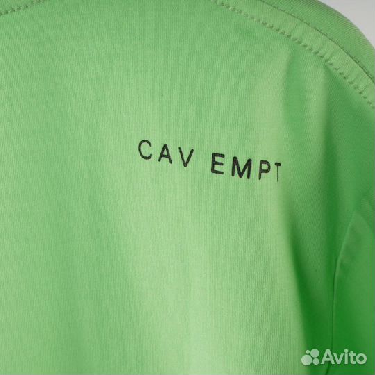 Футболка cavempt нежно зеленая