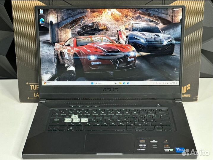 Игровой ноутбук Asus i5-11300H/RTX3050/512gb