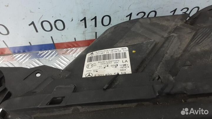 Фара левая Mercedes-Benz S-Class