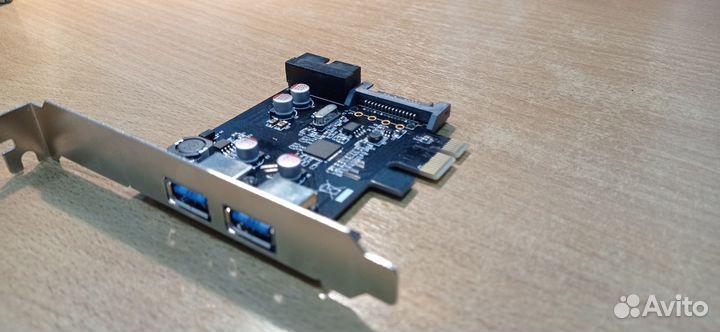 PCI-E к USB 3.0 (2 выхода)