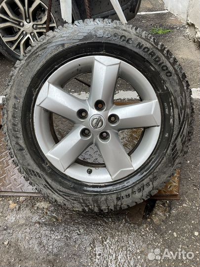 Колеса зима Nissan juke