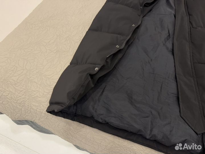 Пуховик парка длинный мужской