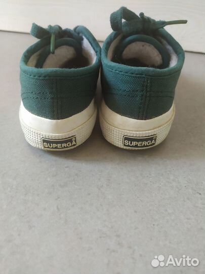 Кеды для мальчика superga 22 размер