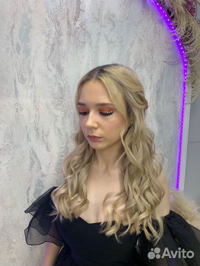 Причёска + макияж, стилист-визажист с выездом