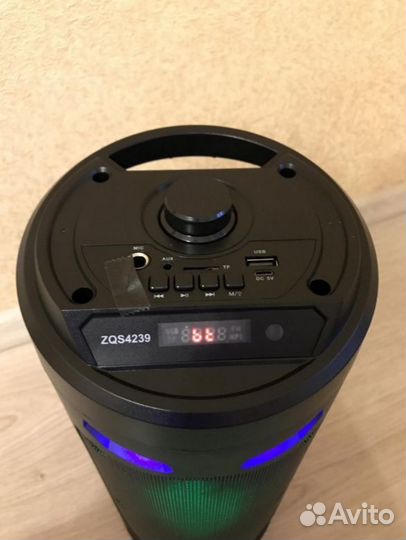 Колонка BT блютуз usb fm радио aux караоке