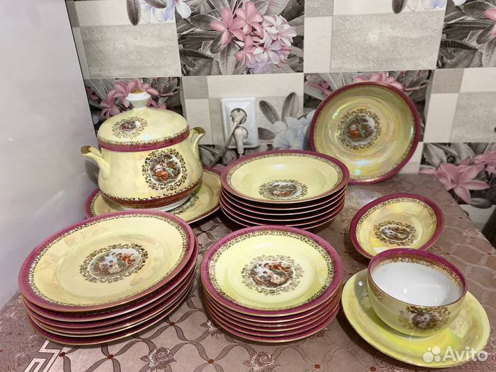 Сервиз столовый Мадонна гдр