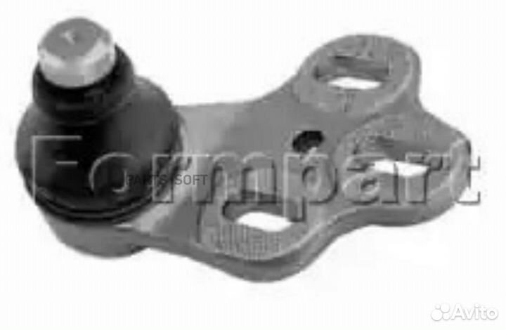 Formpart 1104013 Опора шаровая лев 19мм audi: 80 09/91-12/94, 90 CH.89-J-351001- 04/90-07/91