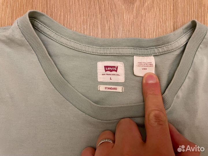 Базовая Футболка Levis L