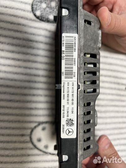 Экран на mercedes W166