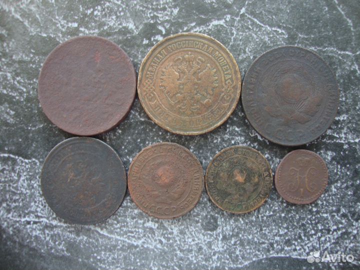 Медные монеты Российской империи