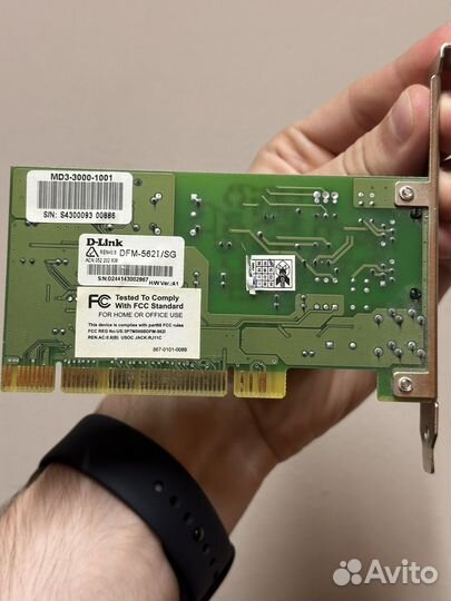 Модем D-Link PCI DFM-562i/SG