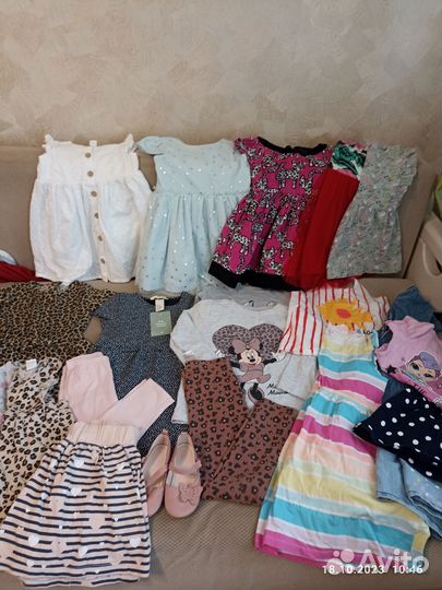 Вещи пакетом на девочку 92/98
