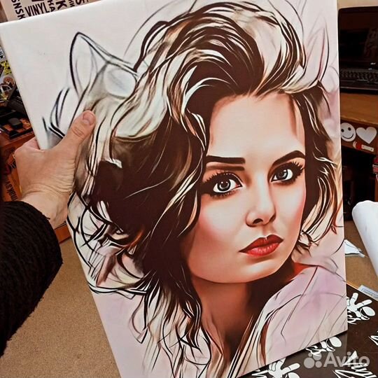 Печать картин на холсте