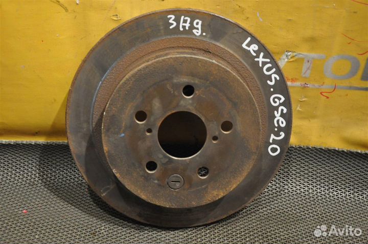 Диск тормозной (задний) Lexus IS250 GSE20