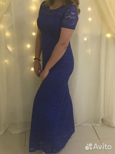 Вечернее платье в пол 52 размер