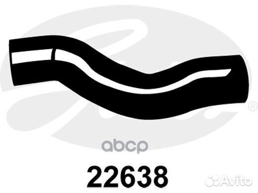 22638 патрубок радиатора BMW E39 2.0i-2.8i 98