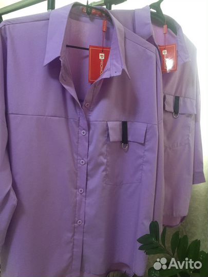 Рубашка оверсайз