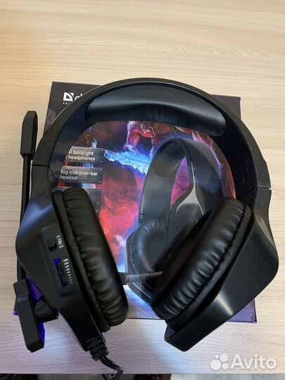 Игровые наушники defender Rival