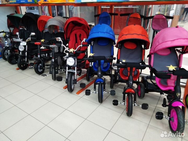 Трехколесный велосипед